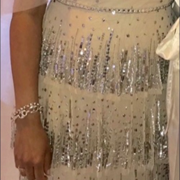 Aidan Mattox embellished 5 tier evening dress - Picture 6 of 6